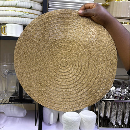 6Pcs Natural Woven Table Mats