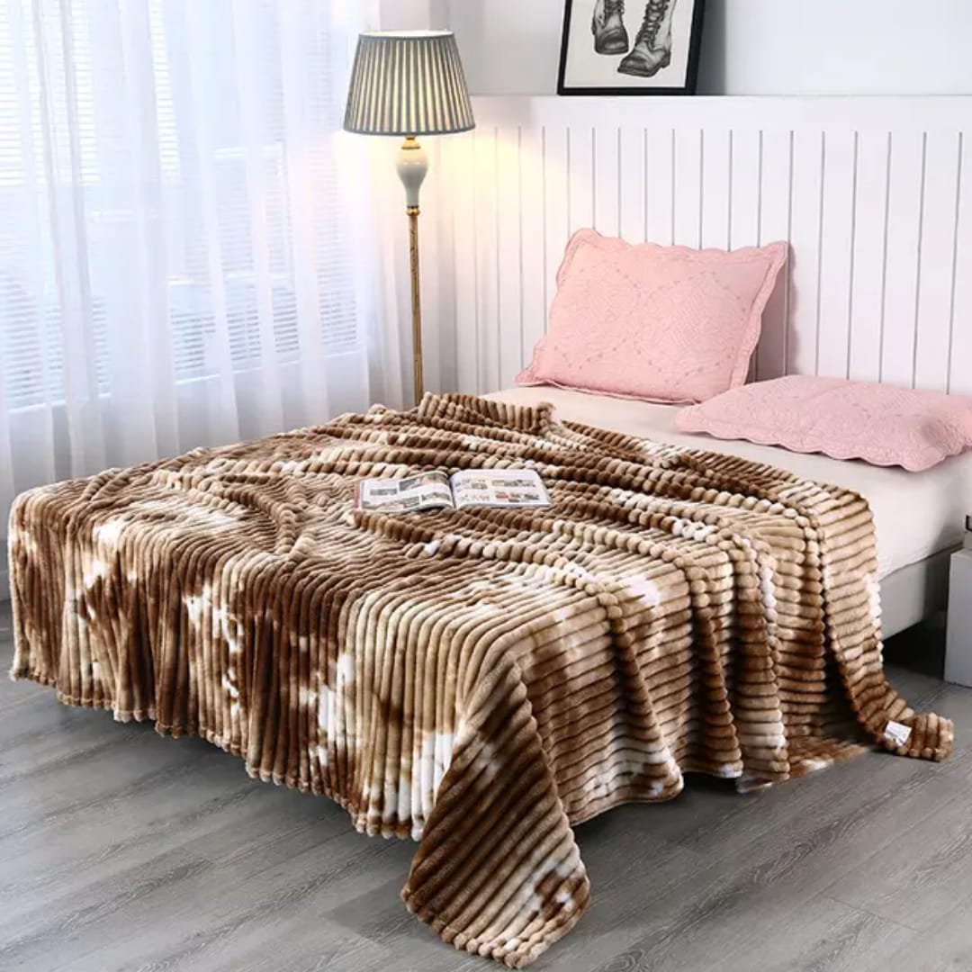 Velvet fleece blanket