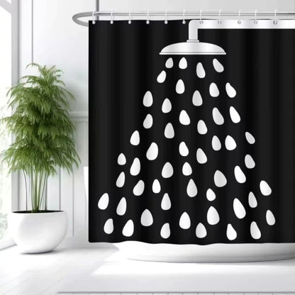 Waterproof shower curtain