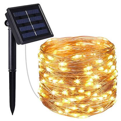 32M 300 LED Solar Fairy String Light Set Gha