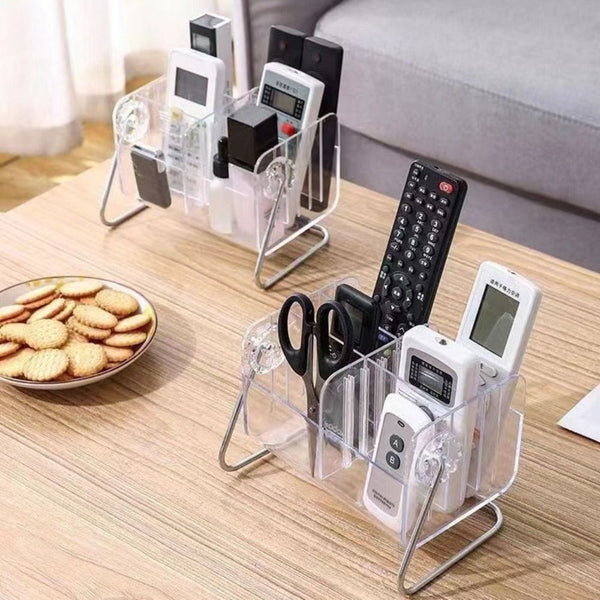 Clear Acrylic Remote and Sundries Organizer