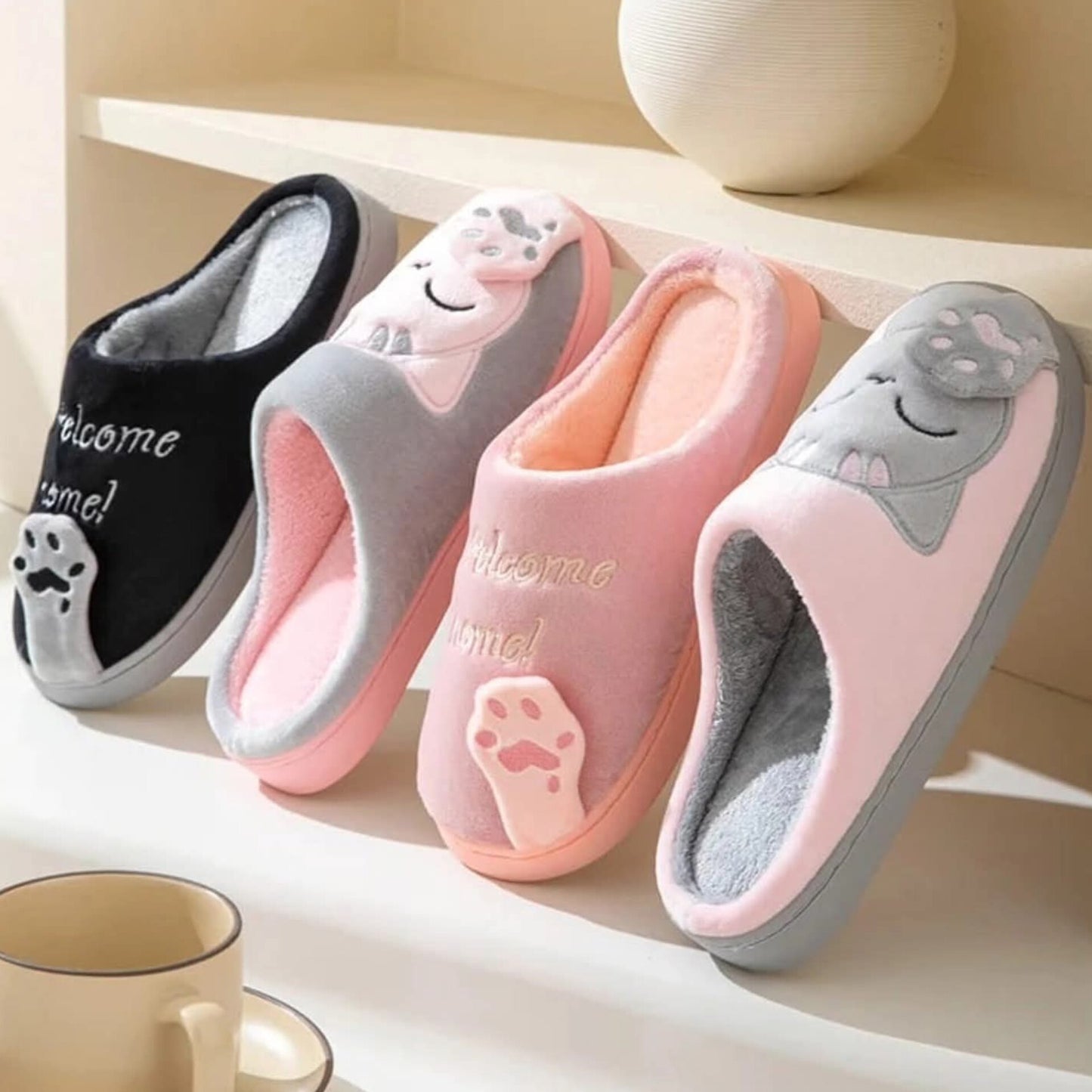 Adult Warm Indoor Shoes