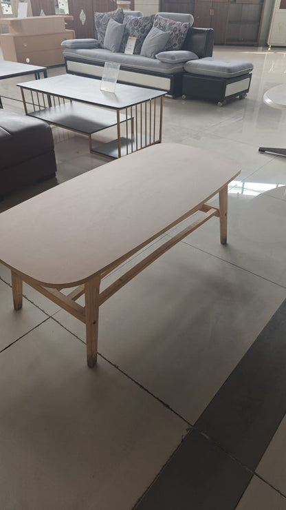 Wooden coffee table