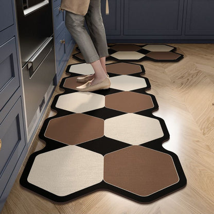 2pcs  kitchen waterproof mats