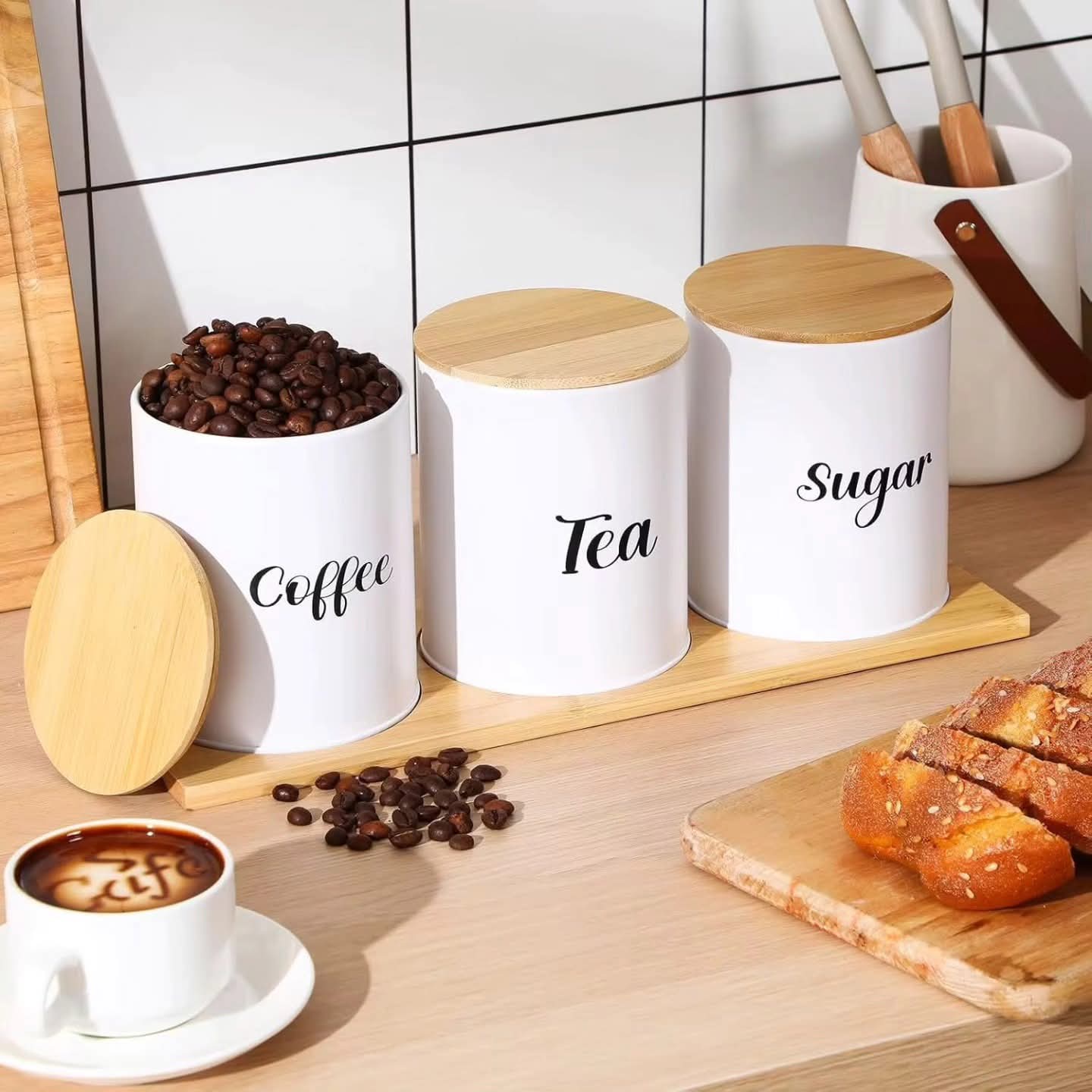 3Pc Tea Sugar Coffee Set