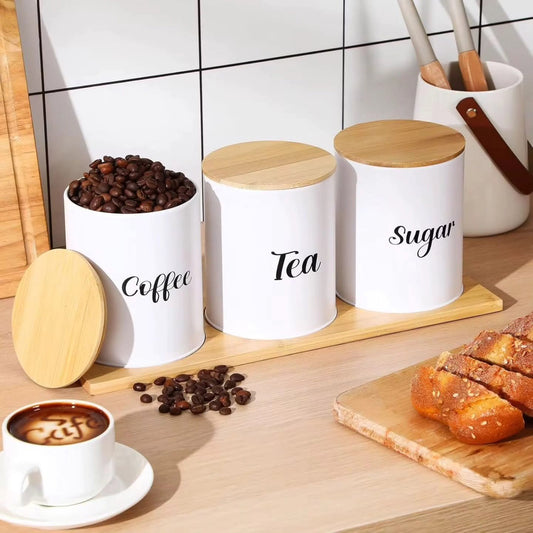 3Pc Tea Sugar Coffee Set