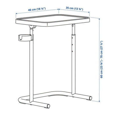 Adjustable Laptop Desk with Cup Holder