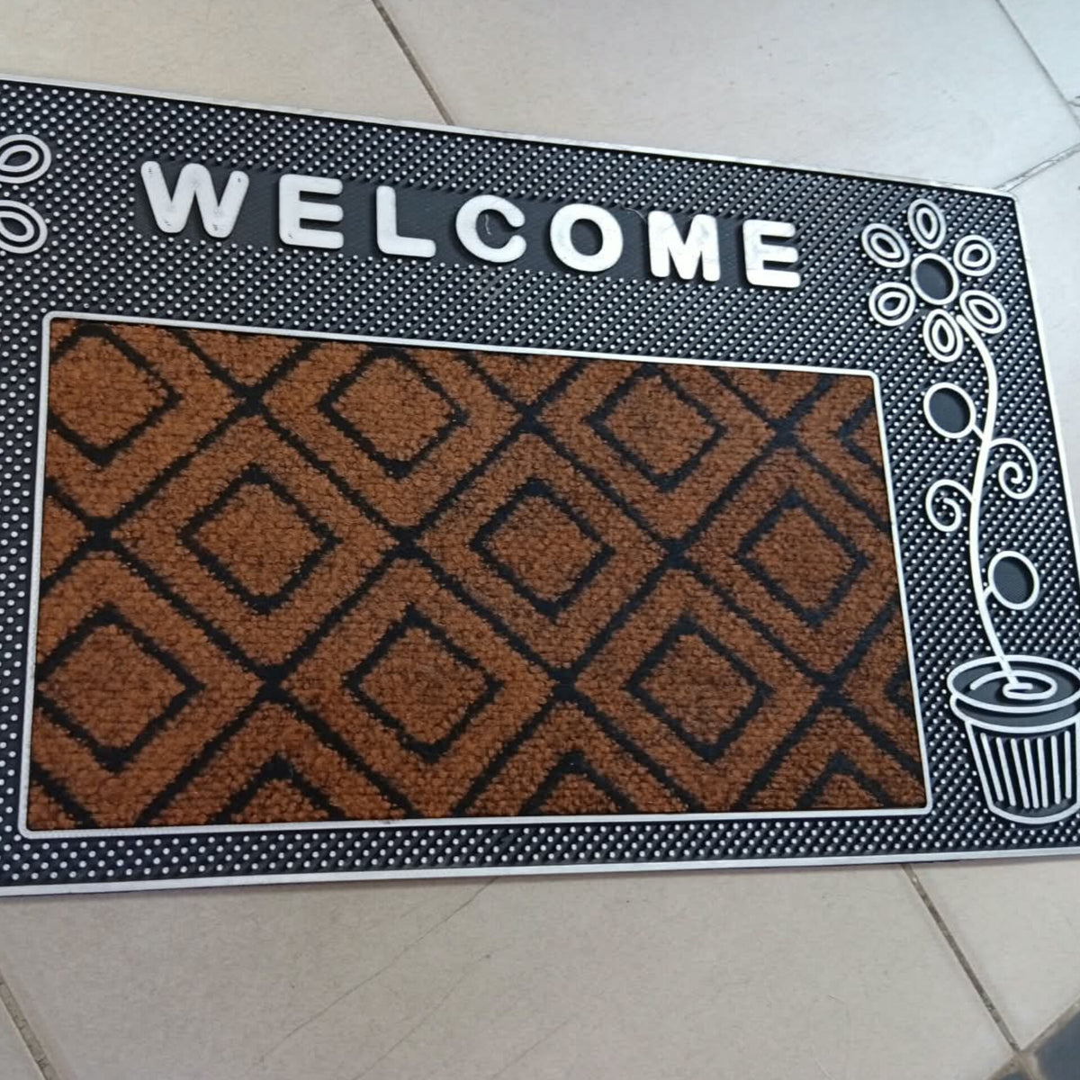 Welcome Heavy Rubber Mats