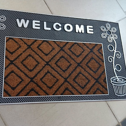 Welcome Heavy Rubber Mats