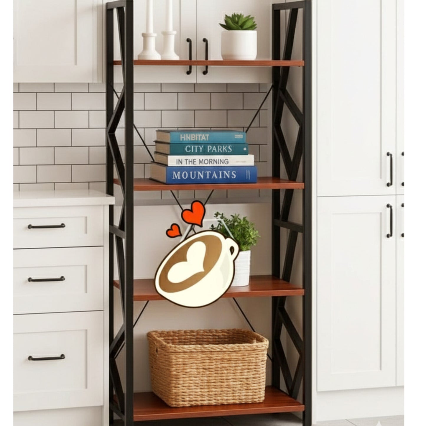 Kitchen storage rack