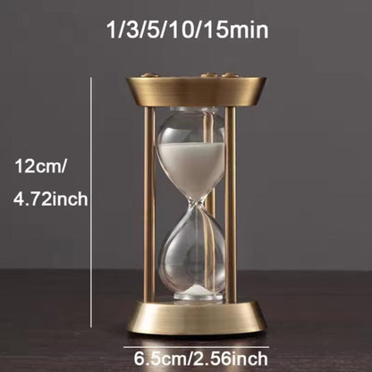 Metal Hourglass Sand Timer
