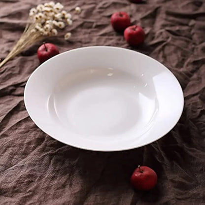 6 Pcs Ceramic Round Soup Plates
