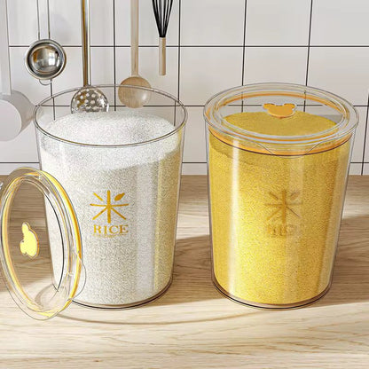 15kg Acrylic Rice and grain storage container