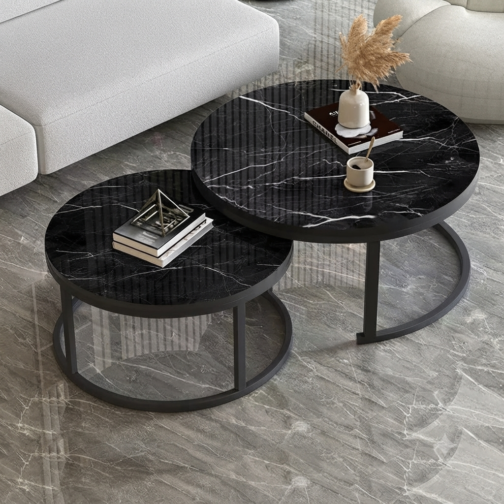 2Pc Coffee Table Set 