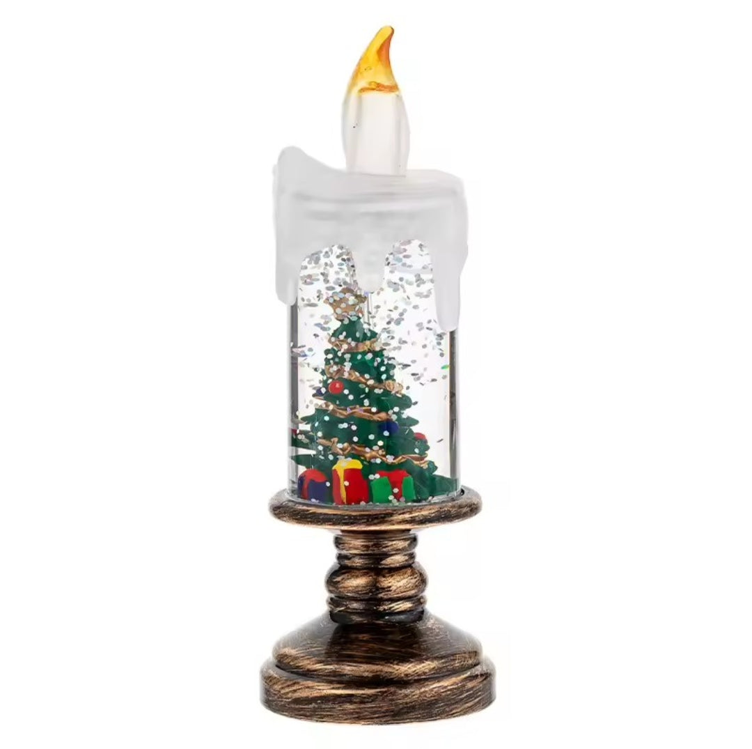 Christmas LED Candle Light with Built-in Battery