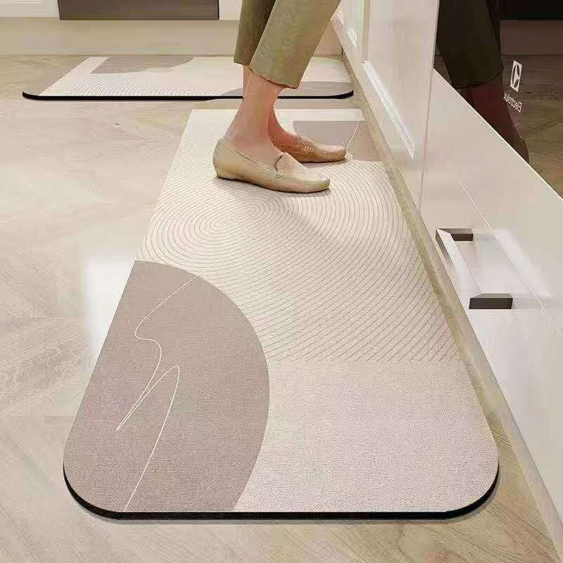 Big Size Rubber Kitchen Mats Set