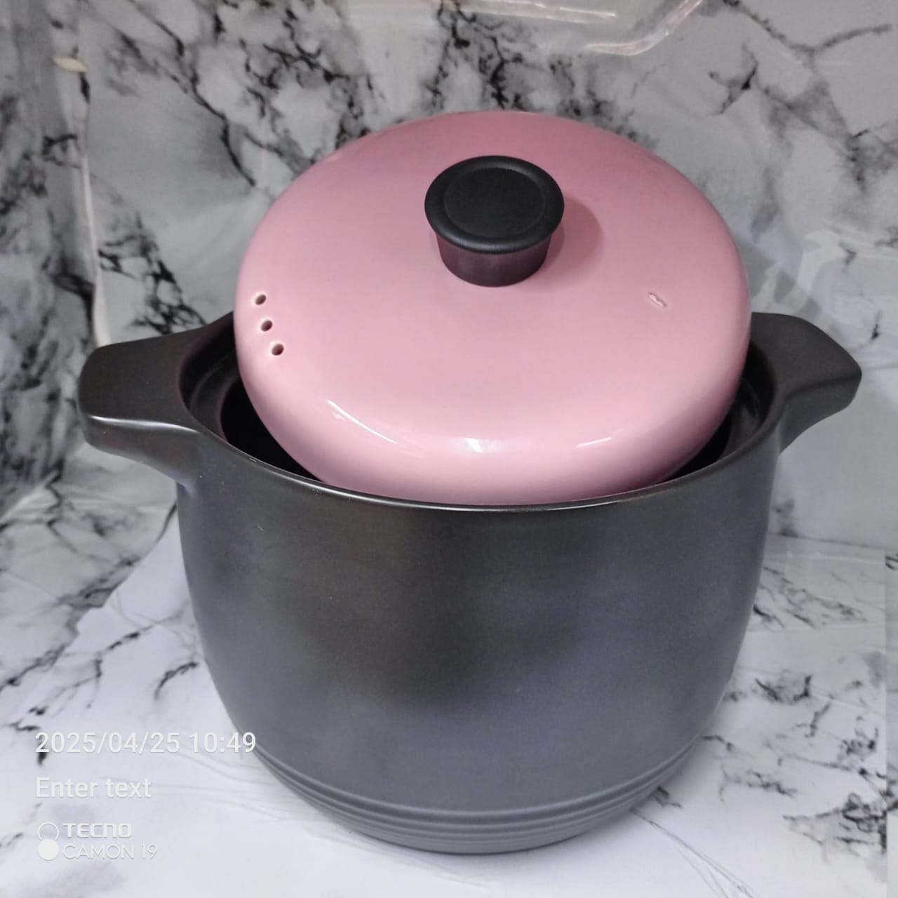 5L Porcelain cookware cook and serve pot