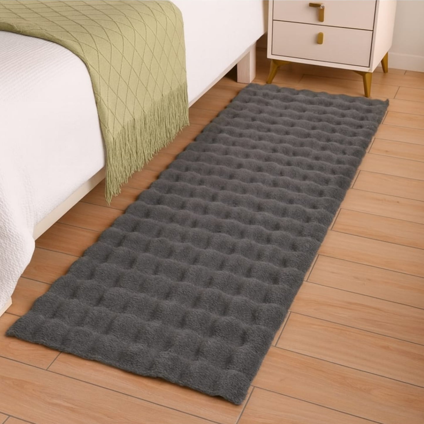 Fur Bedside Rug