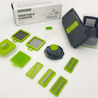 Vegetable slicer with drainer gha