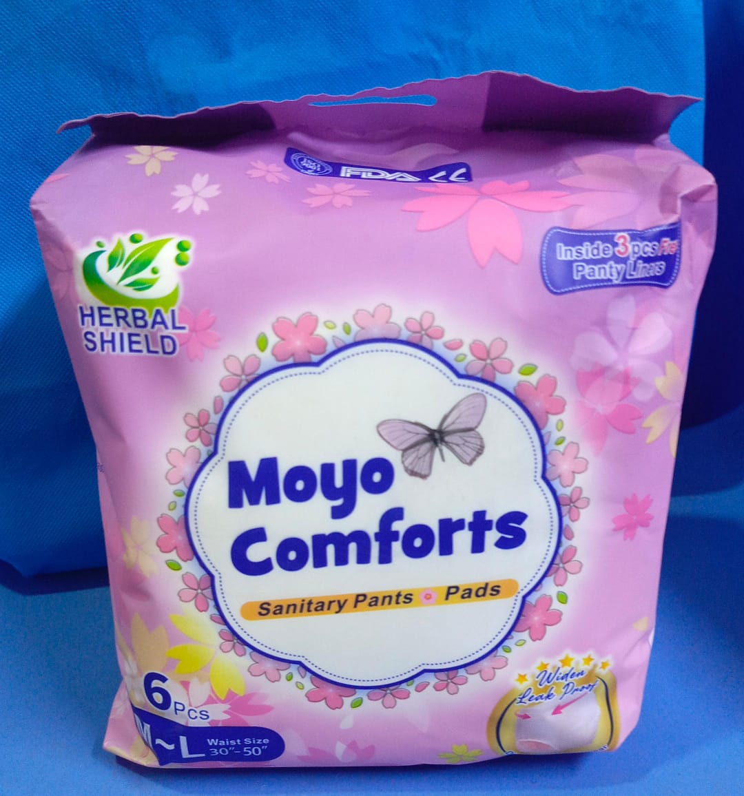 Period underwears sanitary panties 6pc and 3 liners