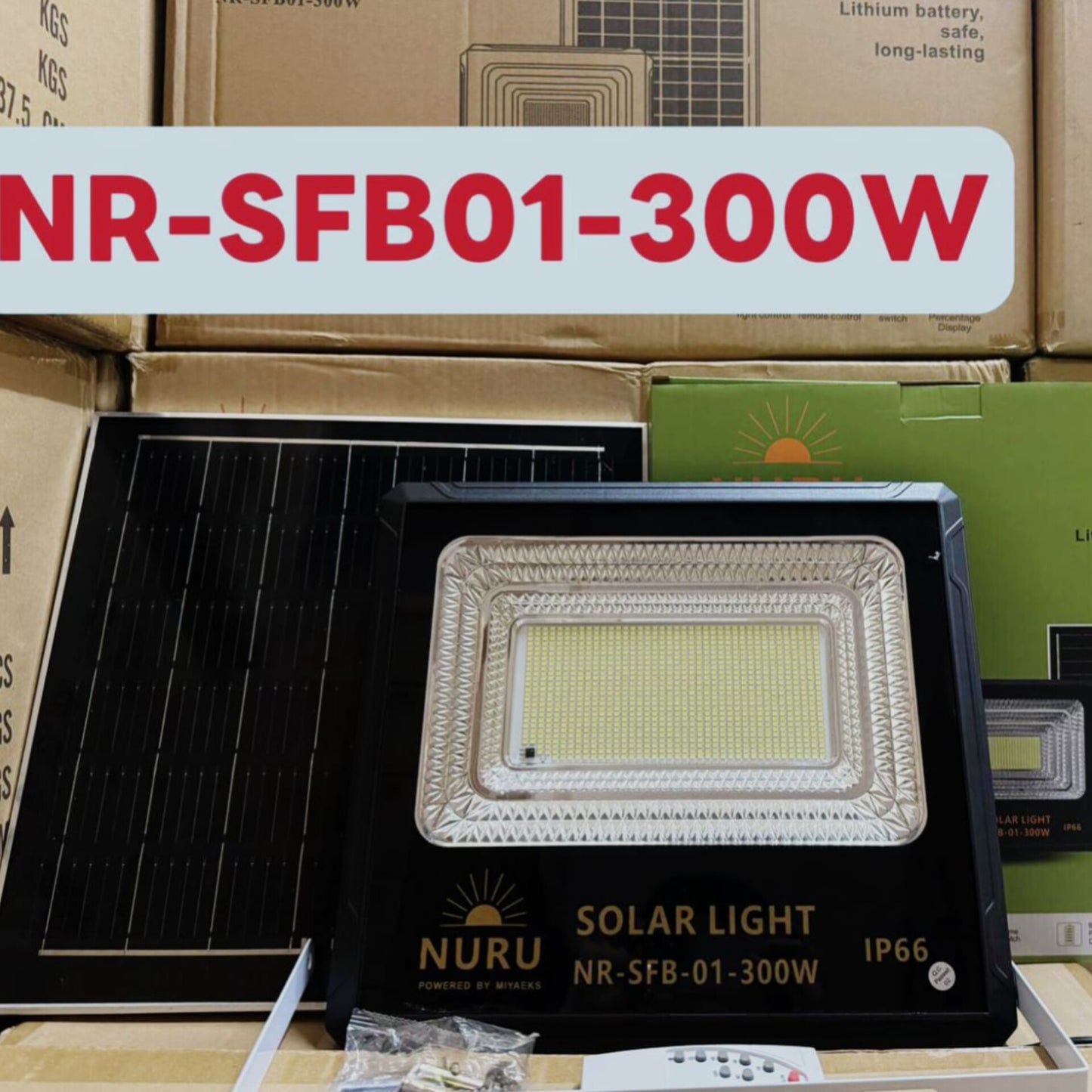 NURU 300W Solar Floodlight