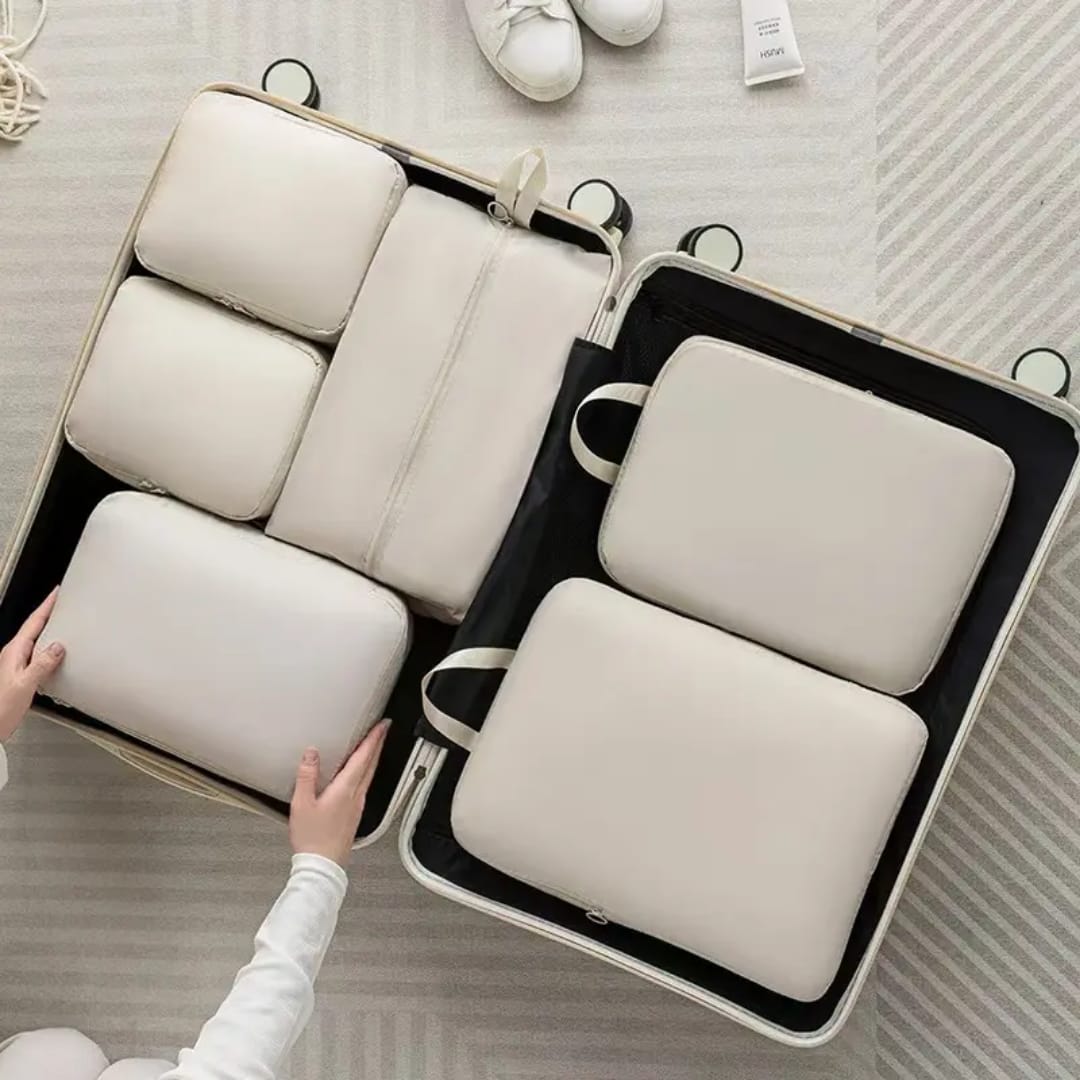 6pc  luggage travel bags