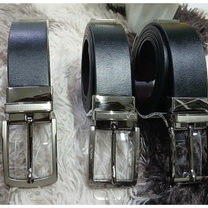 Men's leather belts