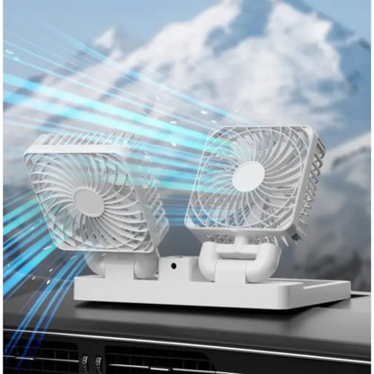 Car tabletop solar fan