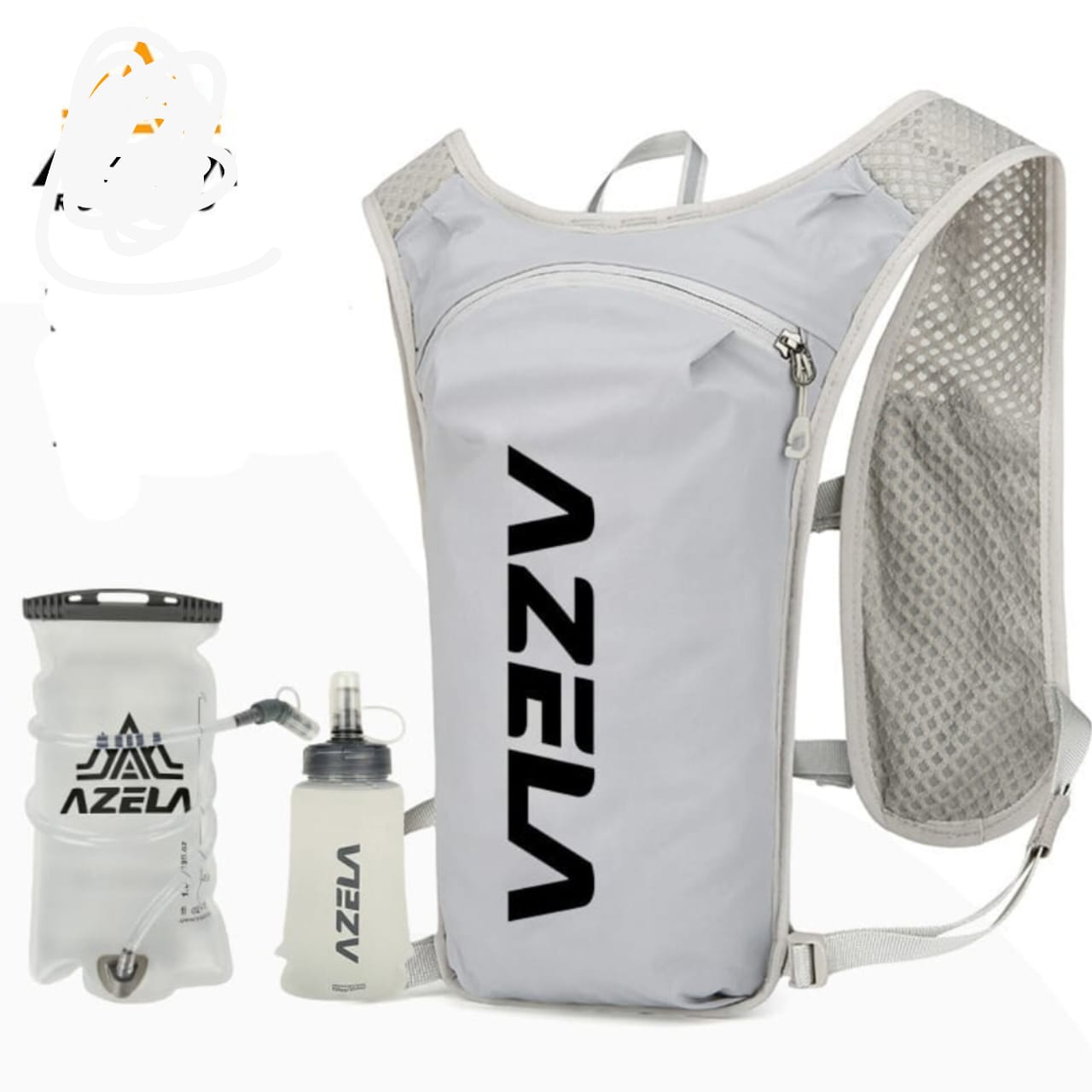 Hydration vest with water bottle and bladder hydration backpack set running lightweight vest