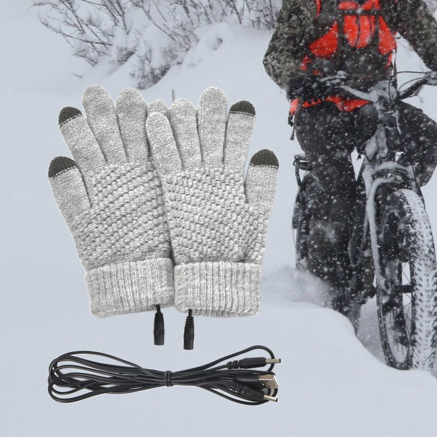 Warm Winter  Electric  Hand Gloves