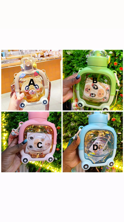 1000ml teddy bear water bottle
