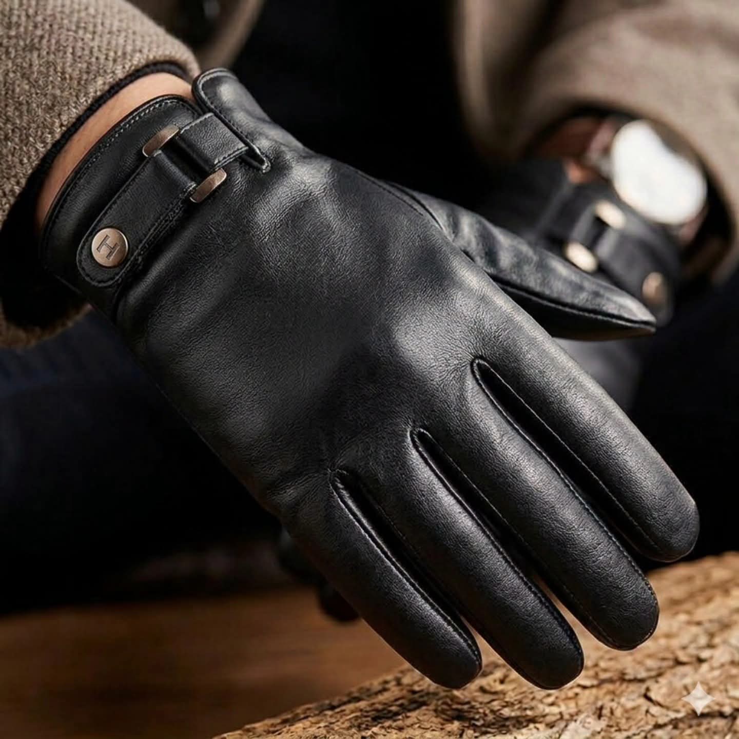 Men's Warm Thermal Winter Gloves