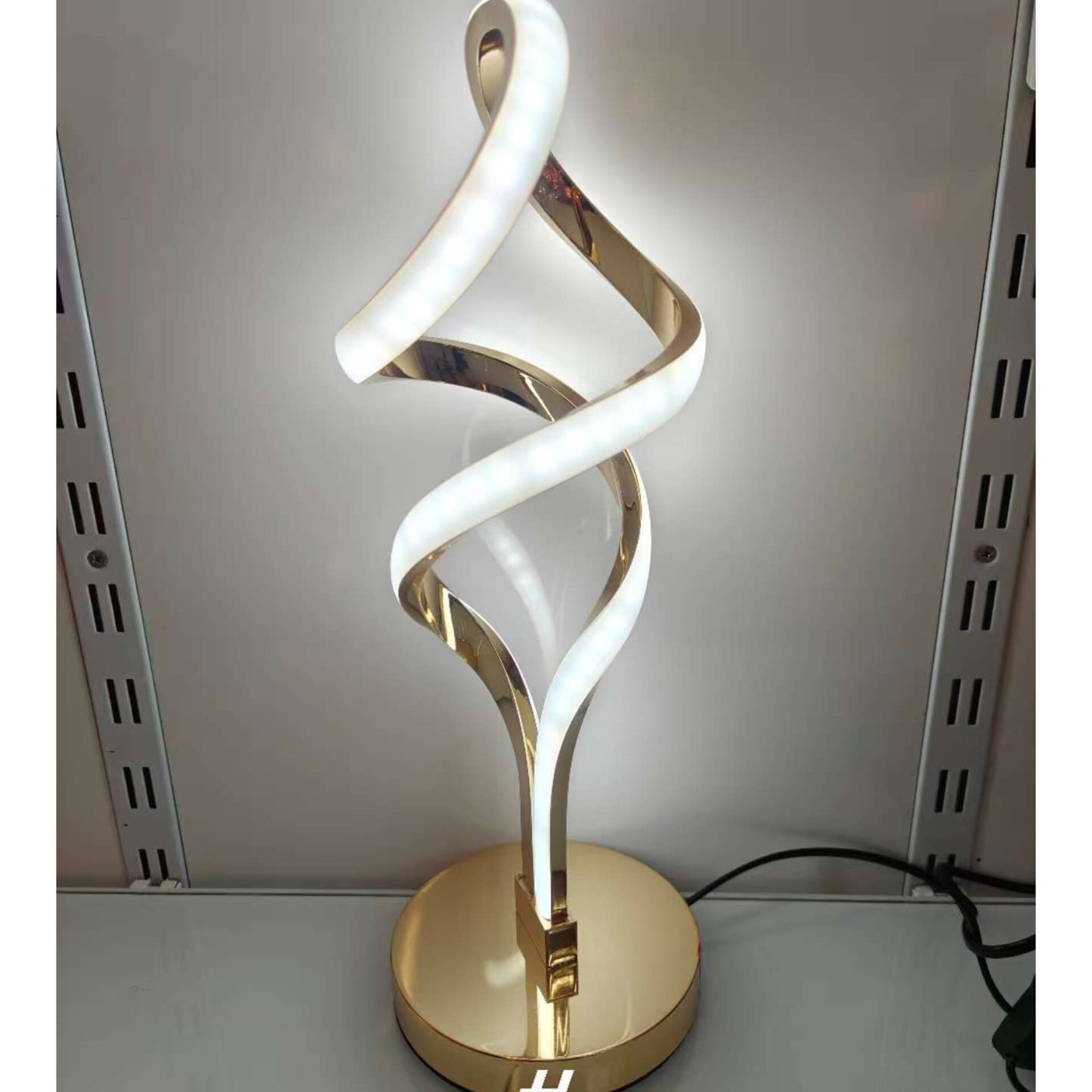 Spiral LED Decorative Table Lamp