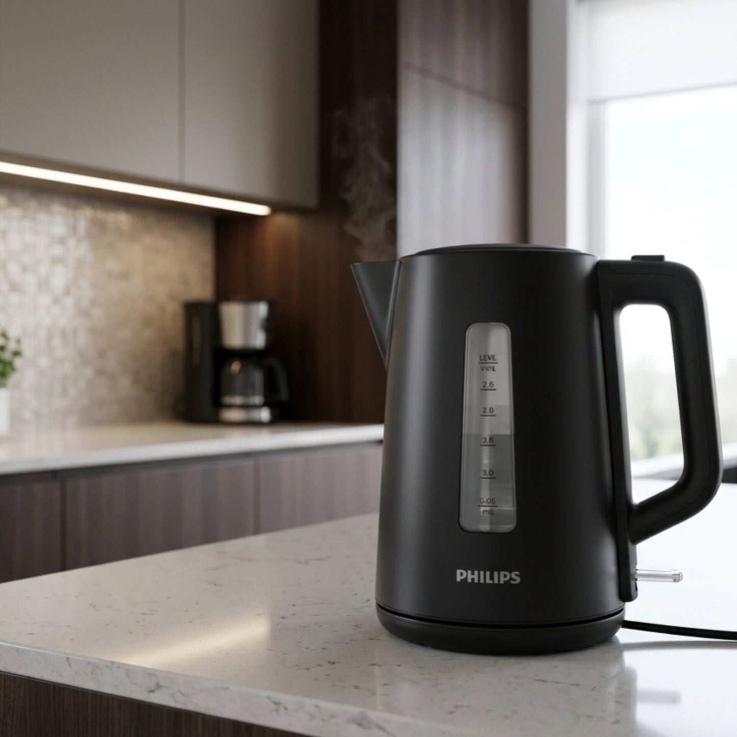 Phillips Black Plastic Electric Kettle 1.7L HD9318/21
6-  20291