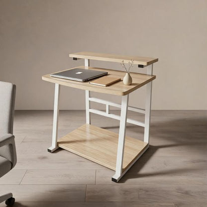 Laptop Stand Study Table Desk with Monitor Raiser