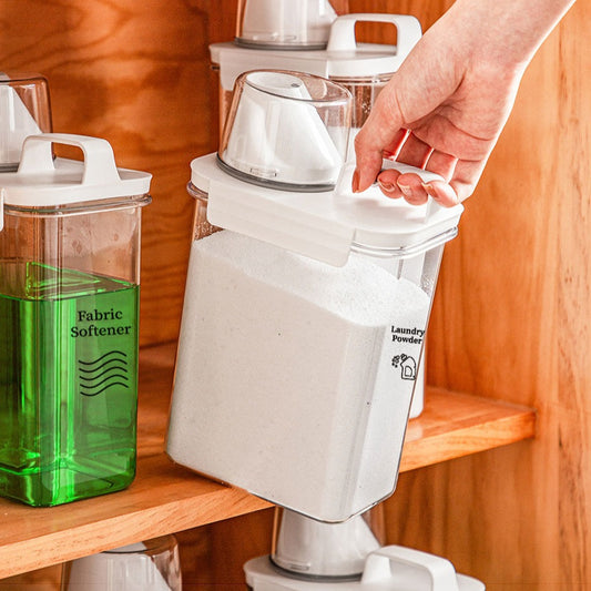 Acrylic  detergent storage container