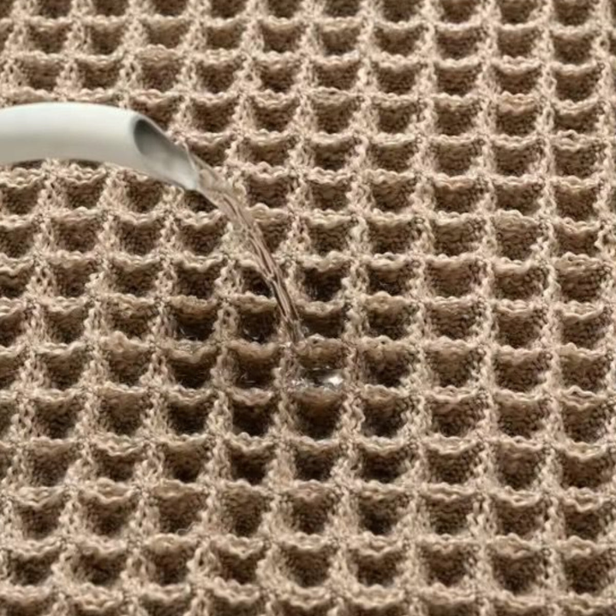 Minimalist Waffle Bathroom Door Mat
