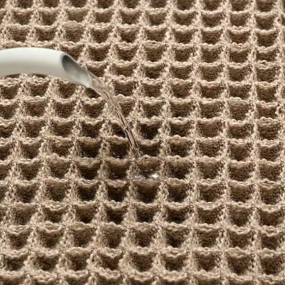 Minimalist Waffle Bathroom Door Mat