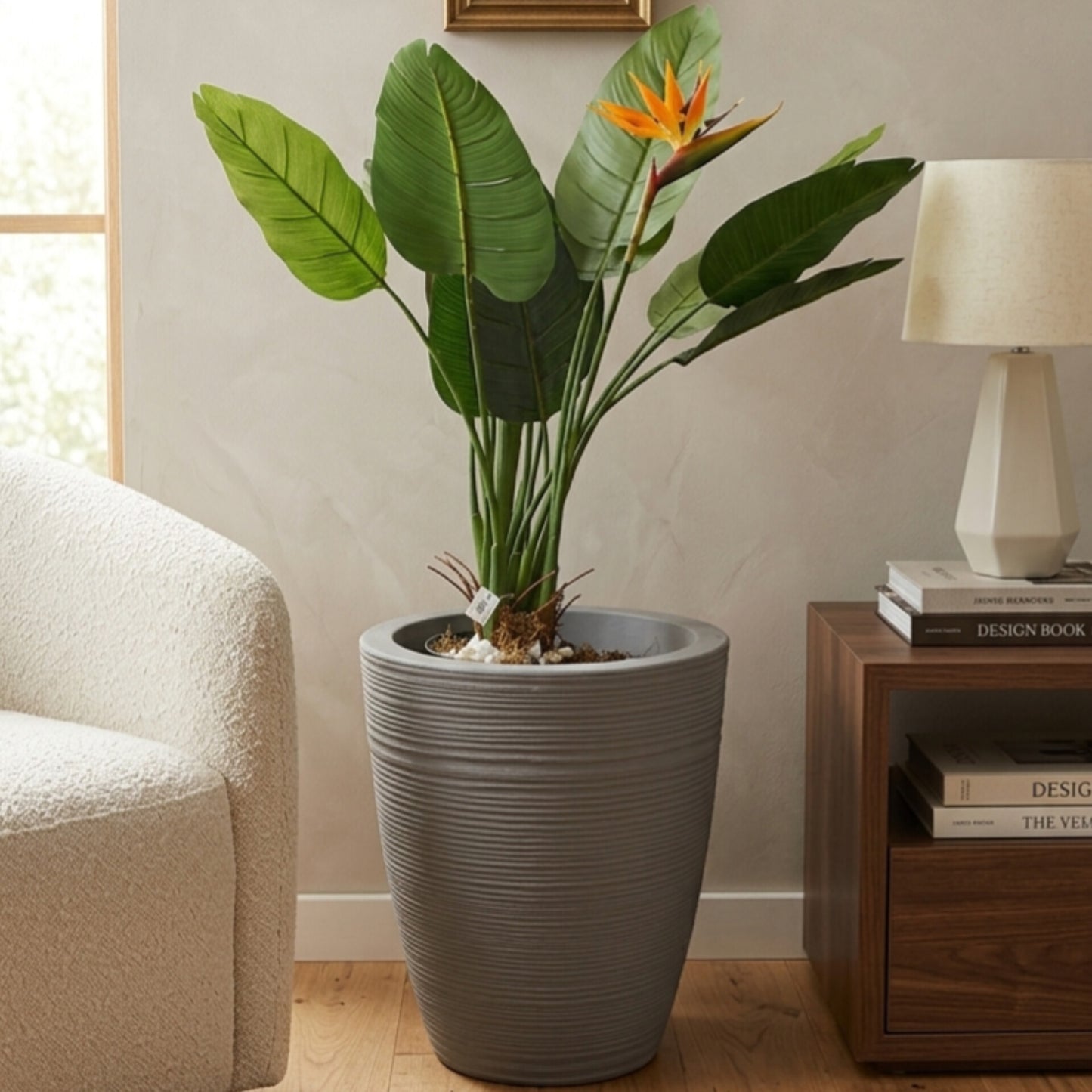 Textured  Round Planter