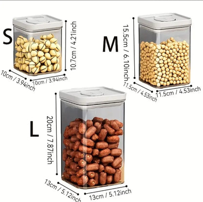 3Pcs  cereal container
