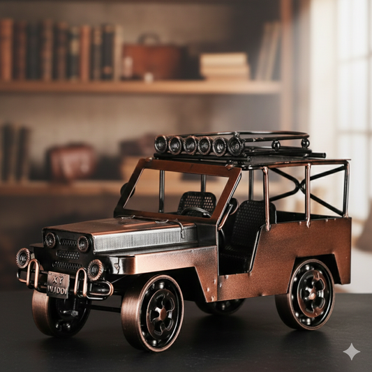 Vintage Antique Metal Car Model