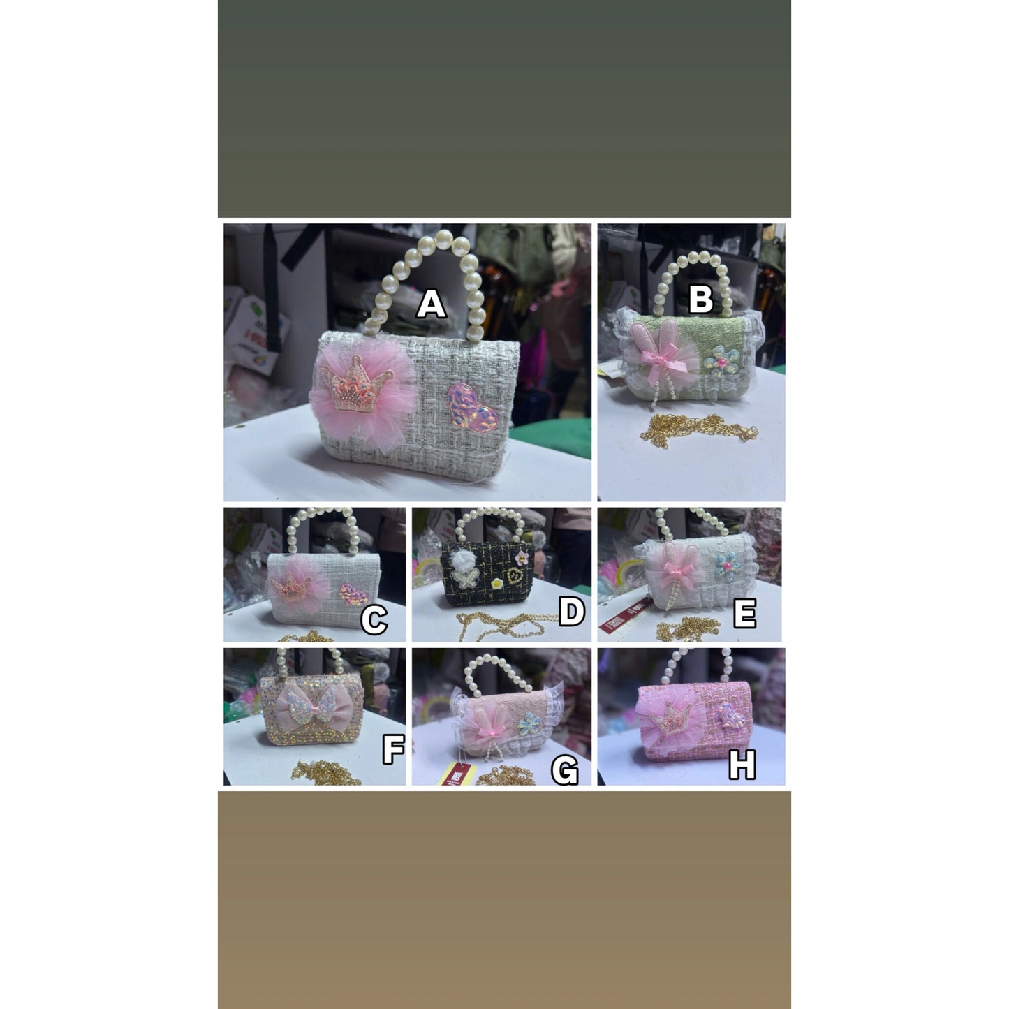 Kids mini sling bag