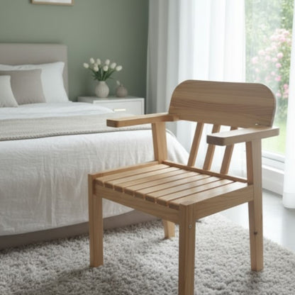 Brown Wooden seat