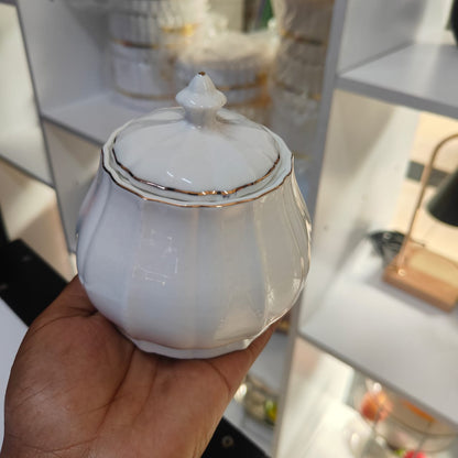 Ceramic sugar dish