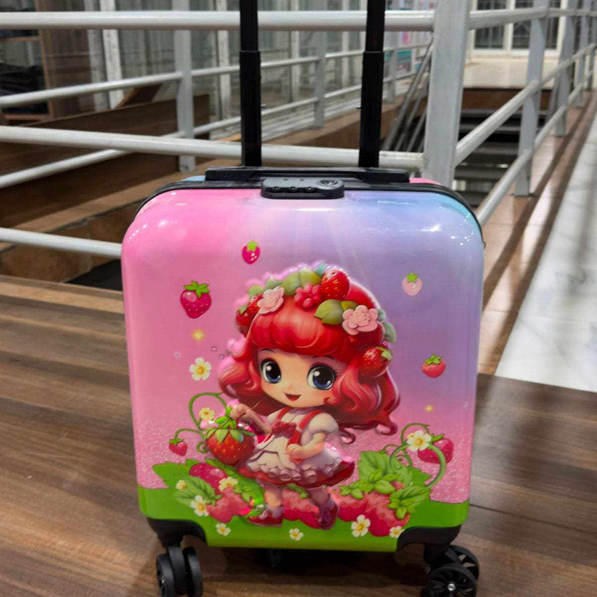 Kids Cartoon Themed Trolley Suitcase