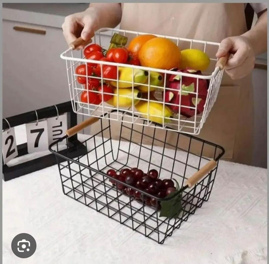 Metallic Storage Basket organizers