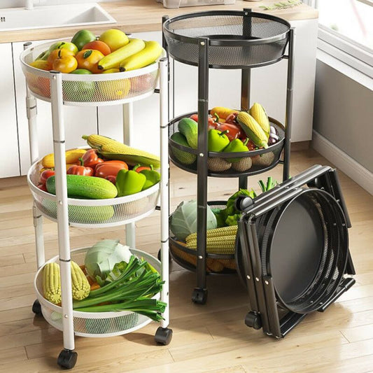 3tier collapsible rack
