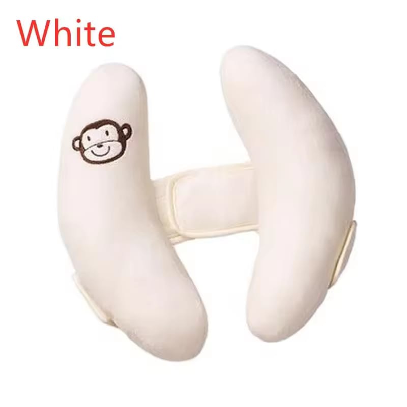Banana shaped head neck support protector toddler pillow