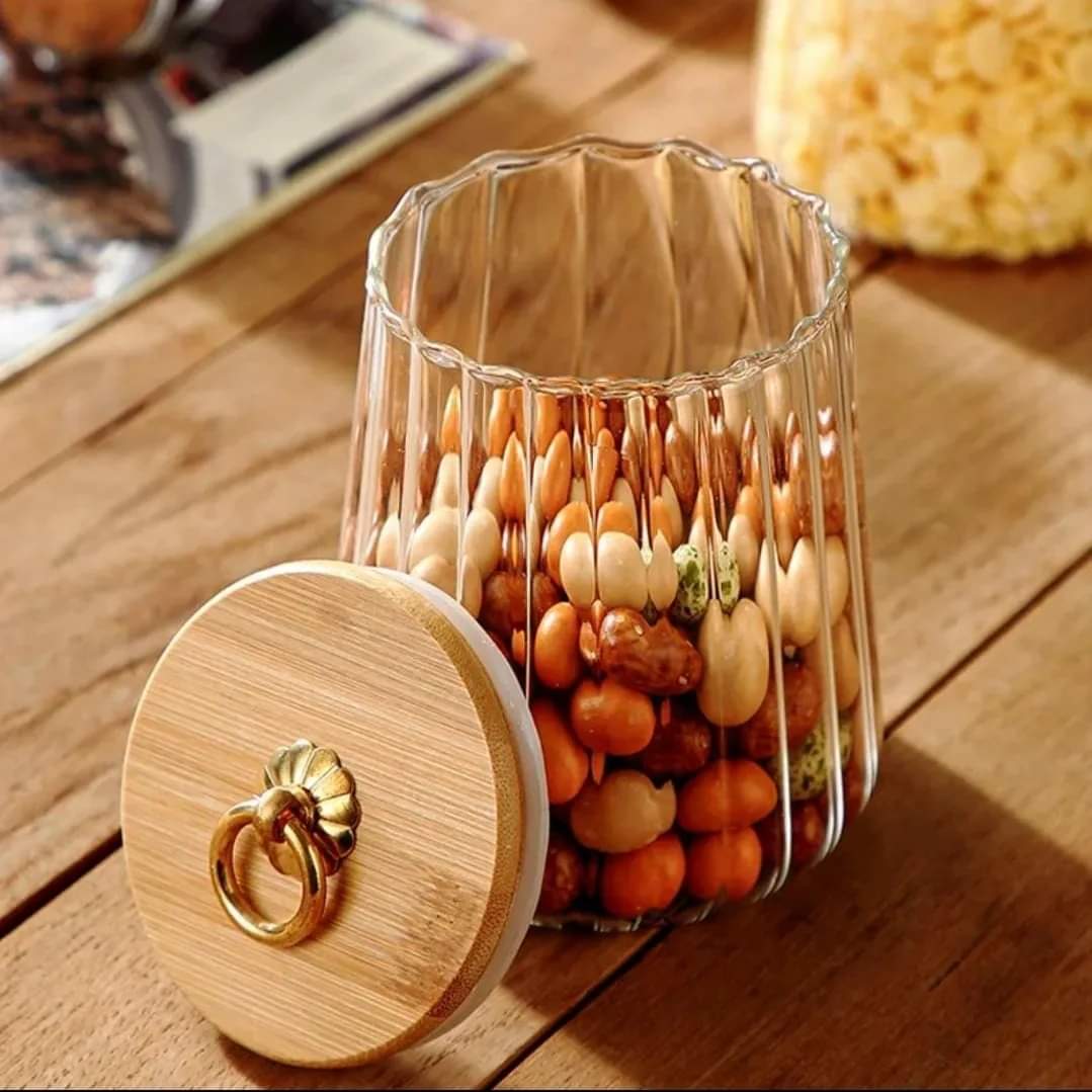 Glass storage containers/jars