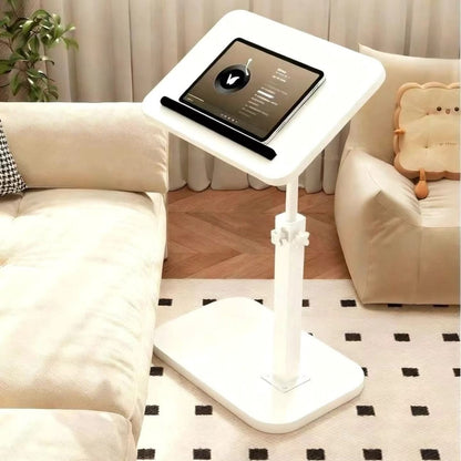 Adjustable Height C Shaped Side Table
